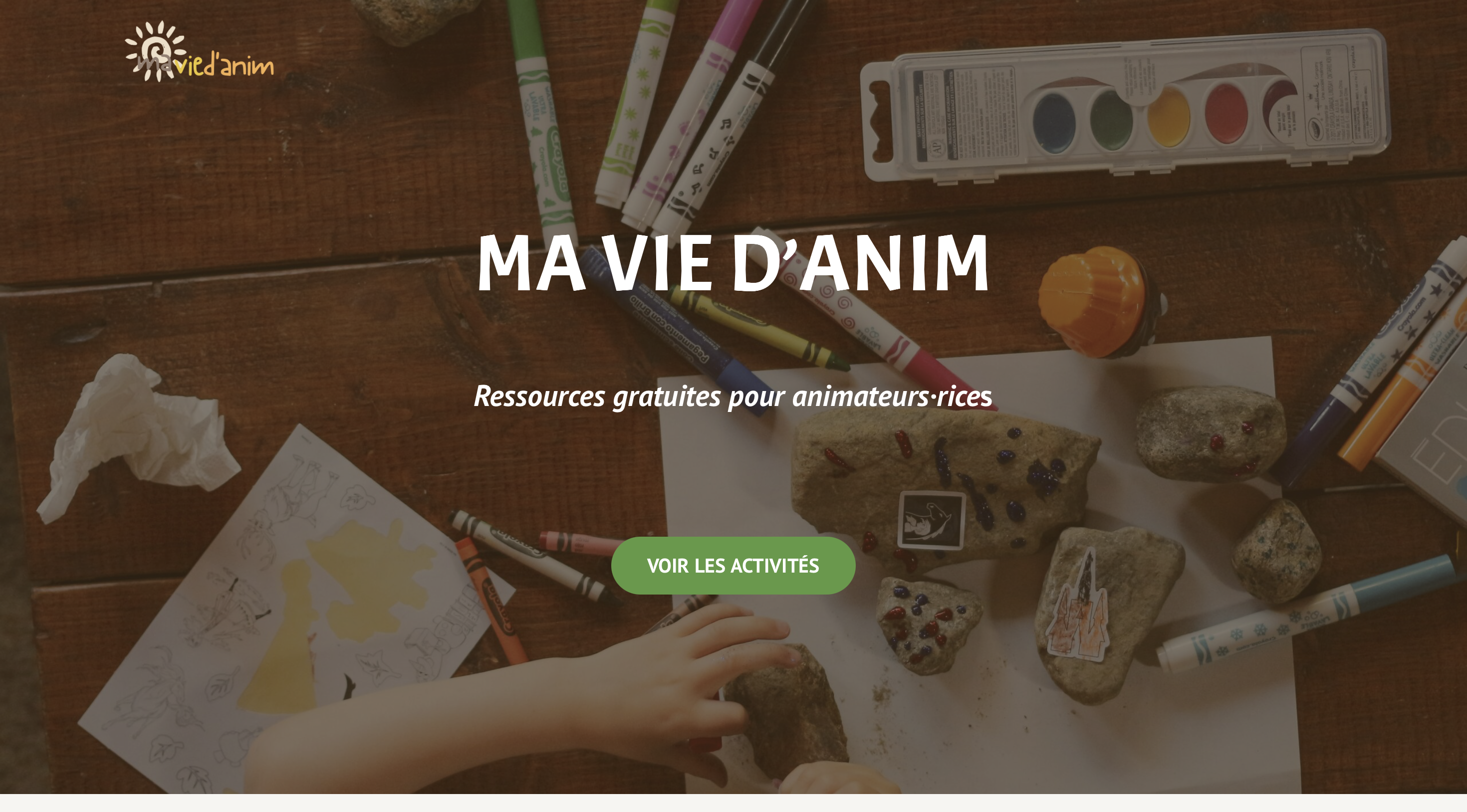 Ma Vie d'Anim site